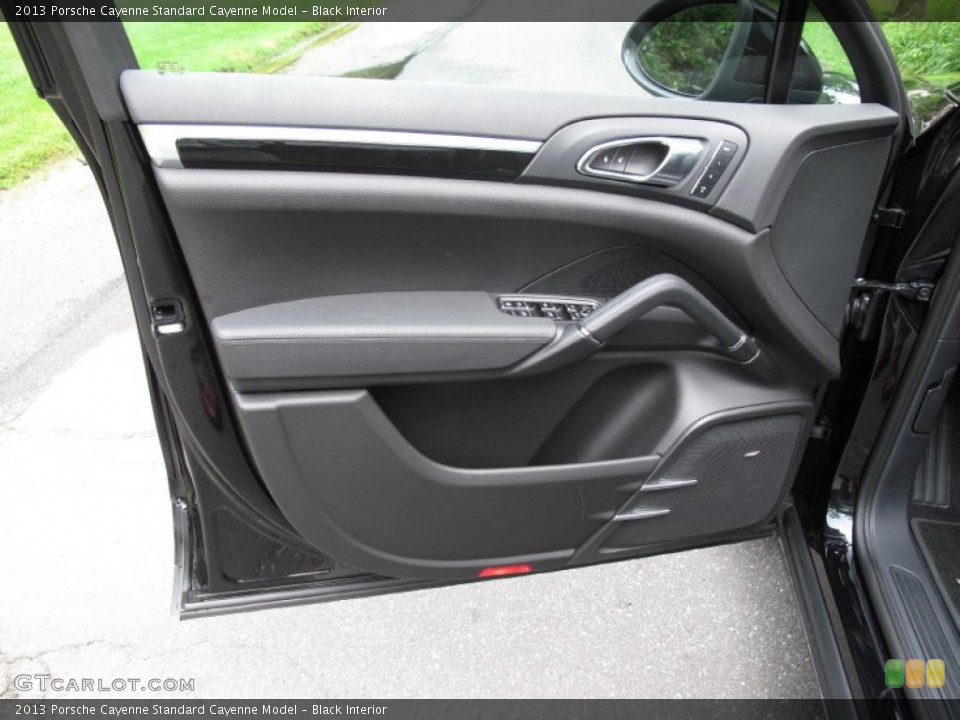 Black Interior Door Panel for the 2013 Porsche Cayenne  #82792544