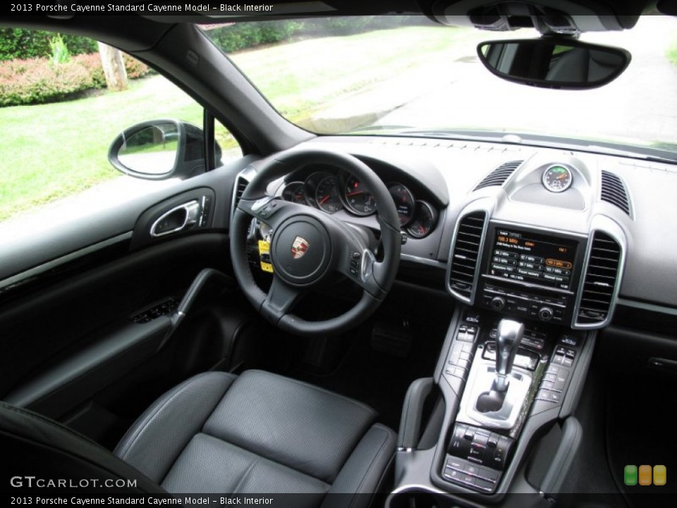 Black Interior Dashboard for the 2013 Porsche Cayenne  #82792573