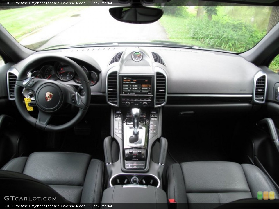 Black Interior Dashboard for the 2013 Porsche Cayenne  #82792594