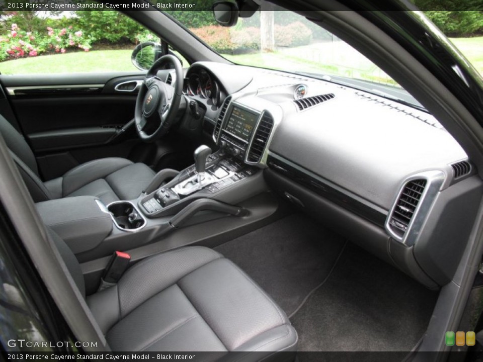 Black Interior Prime Interior for the 2013 Porsche Cayenne  #82792704
