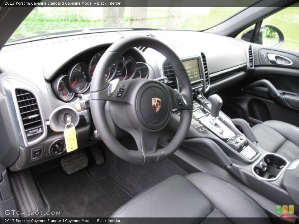 Black Interior Prime Interior for the 2013 Porsche Cayenne  #82792812