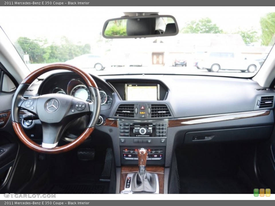 Black Interior Dashboard for the 2011 Mercedes-Benz E 350 Coupe #82795216