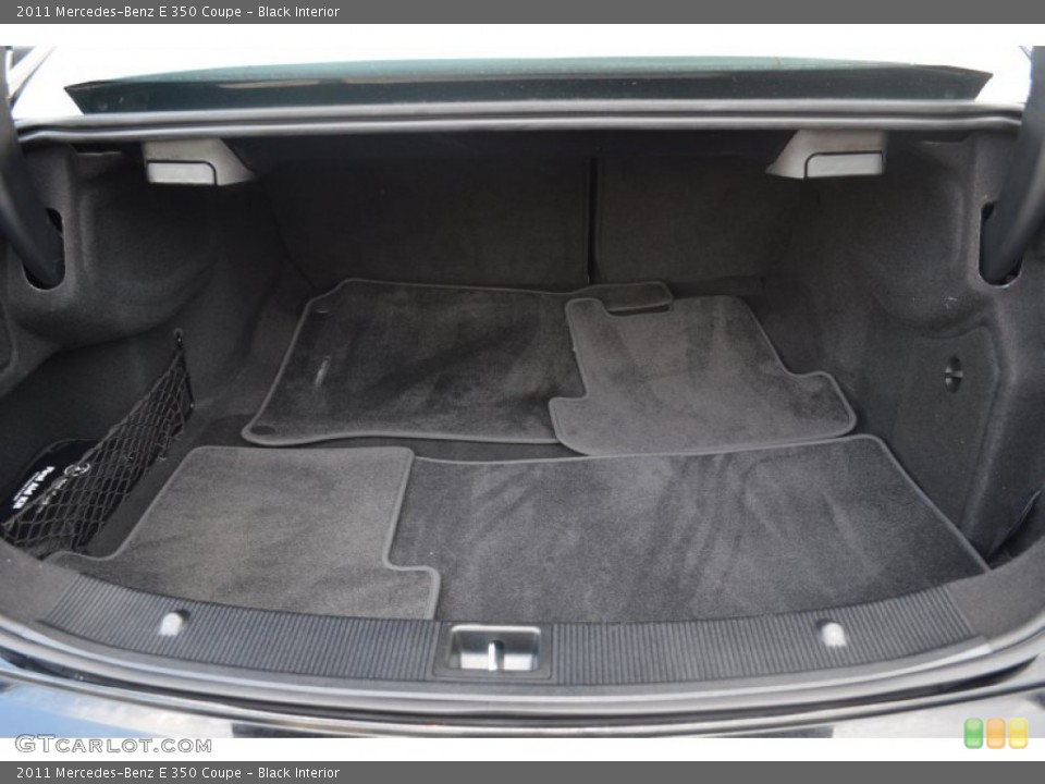 Black Interior Trunk for the 2011 Mercedes-Benz E 350 Coupe #82795529