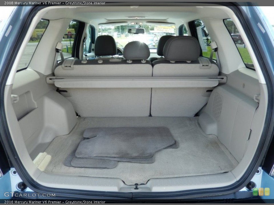 Greystone/Stone Interior Trunk for the 2008 Mercury Mariner V6 Premier #82795834