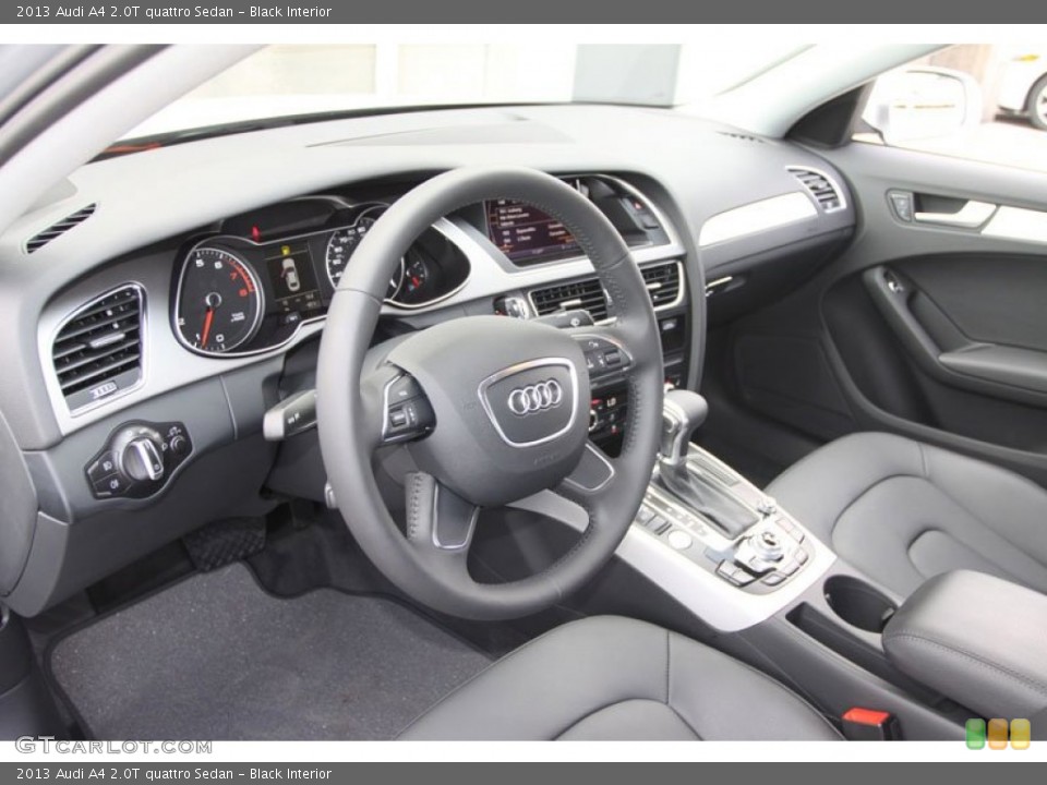 Black 2013 Audi A4 Interiors