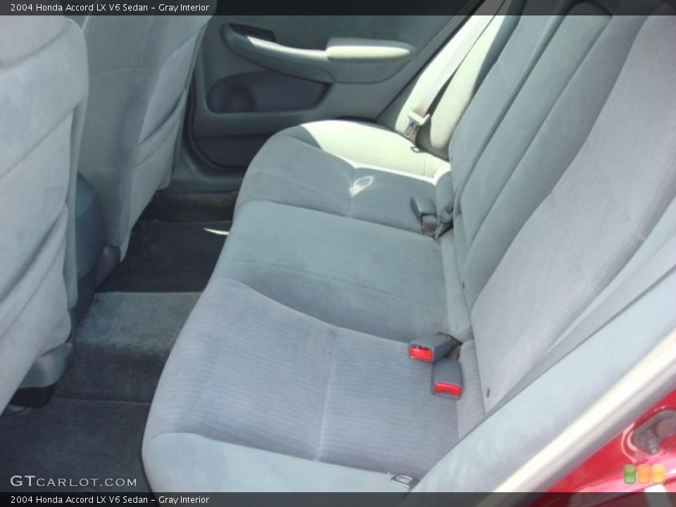 Gray Interior Rear Seat for the 2004 Honda Accord LX V6 Sedan #82800400