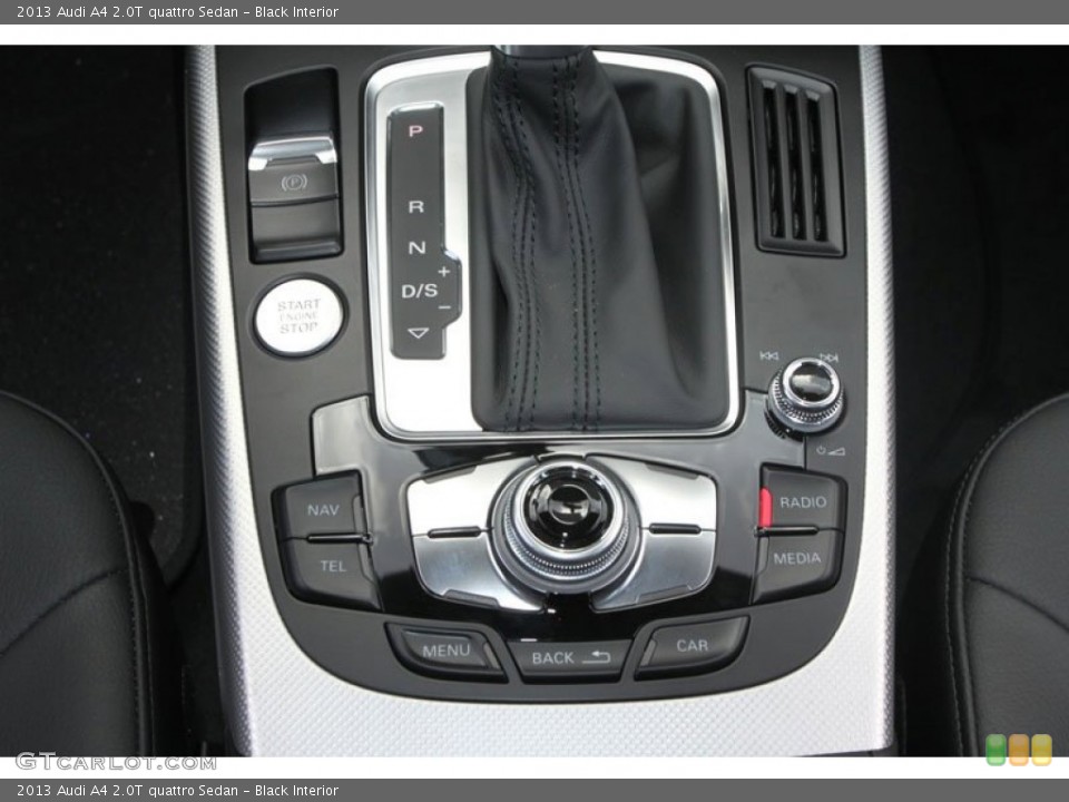 Black Interior Controls for the 2013 Audi A4 2.0T quattro Sedan #82800403