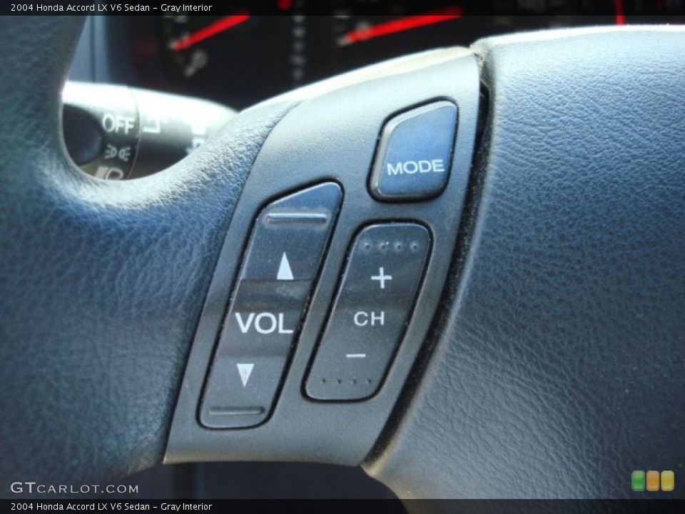 Gray Interior Controls for the 2004 Honda Accord LX V6 Sedan #82800575
