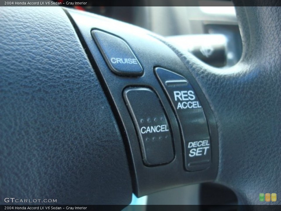 Gray Interior Controls for the 2004 Honda Accord LX V6 Sedan #82800601