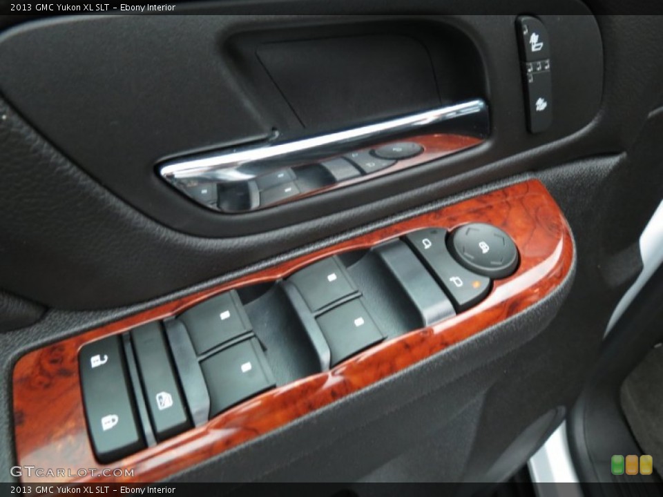 Ebony Interior Controls for the 2013 GMC Yukon XL SLT #82811384