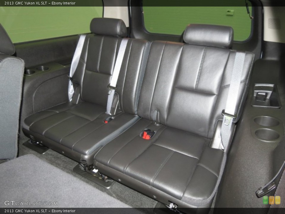 Ebony Interior Rear Seat for the 2013 GMC Yukon XL SLT #82811482