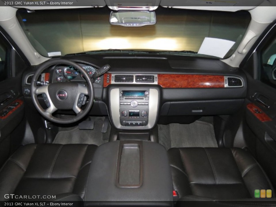 Ebony Interior Dashboard for the 2013 GMC Yukon XL SLT #82811503