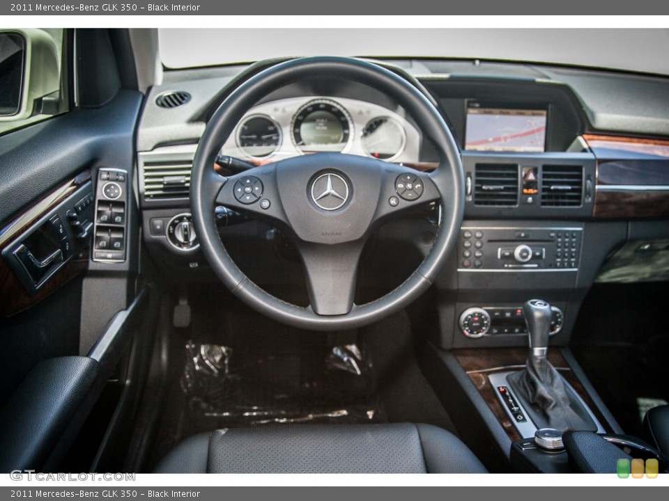 Black Interior Dashboard for the 2011 Mercedes-Benz GLK 350 #82811880