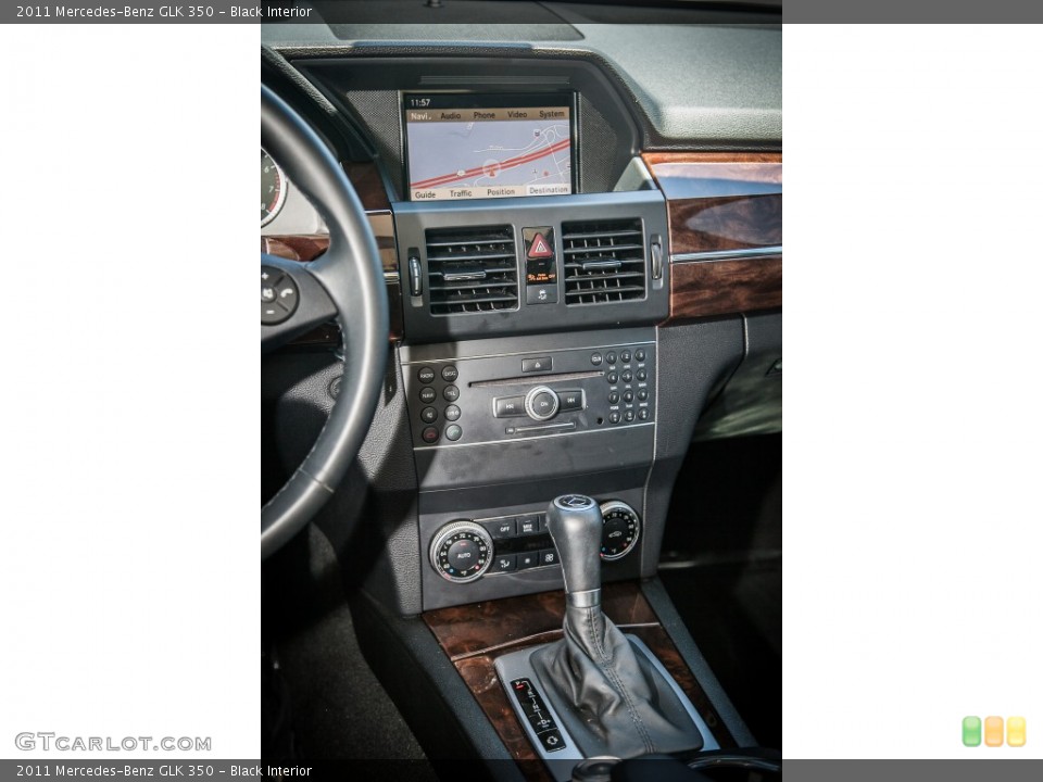 Black Interior Controls for the 2011 Mercedes-Benz GLK 350 #82811908