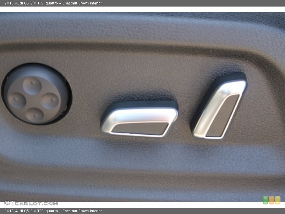 Chestnut Brown Interior Controls for the 2013 Audi Q5 2.0 TFSI quattro #82812127