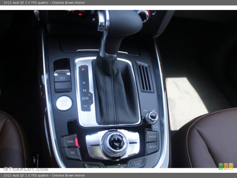 Chestnut Brown Interior Transmission for the 2013 Audi Q5 2.0 TFSI quattro #82812292
