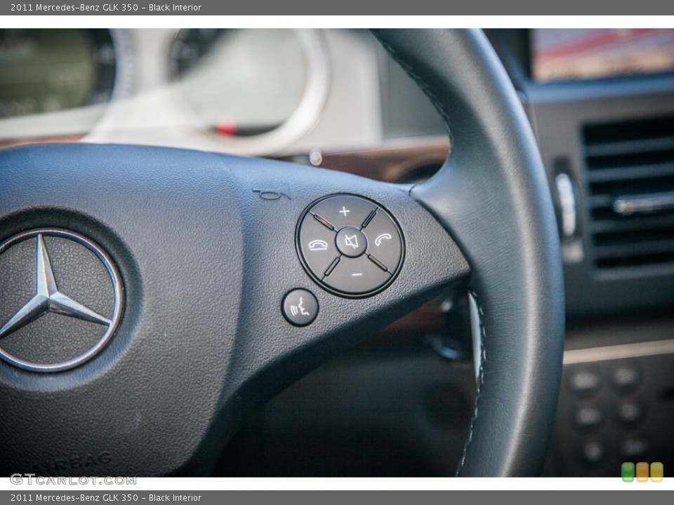 Black Interior Controls for the 2011 Mercedes-Benz GLK 350 #82812341