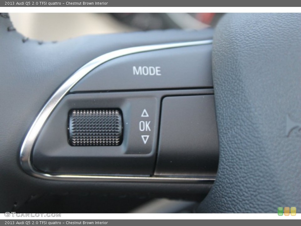 Chestnut Brown Interior Controls for the 2013 Audi Q5 2.0 TFSI quattro #82812358