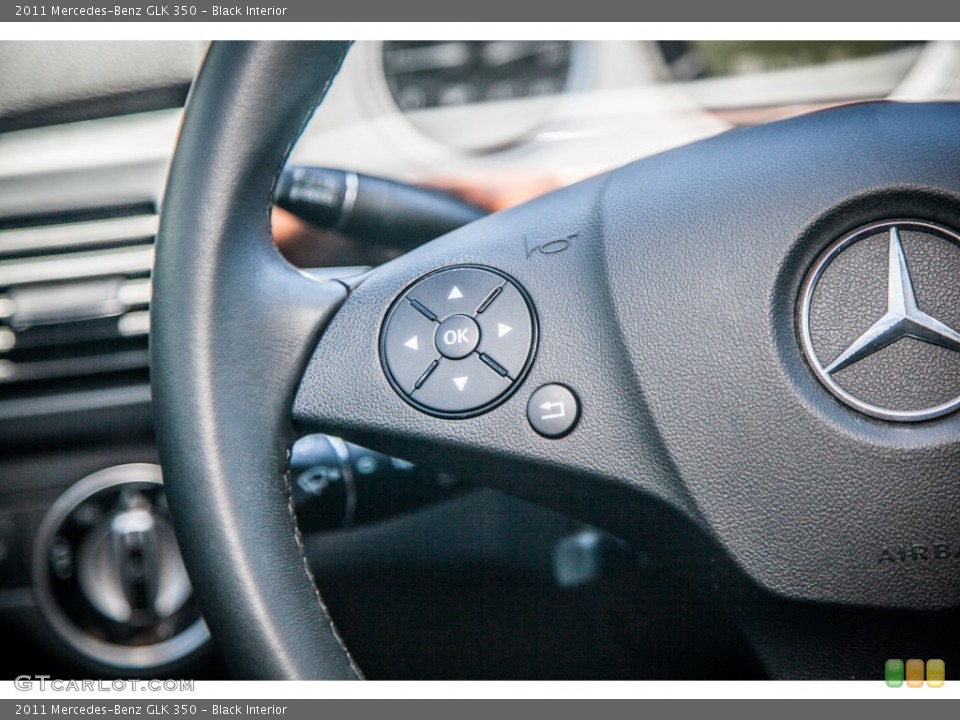 Black Interior Controls for the 2011 Mercedes-Benz GLK 350 #82812367