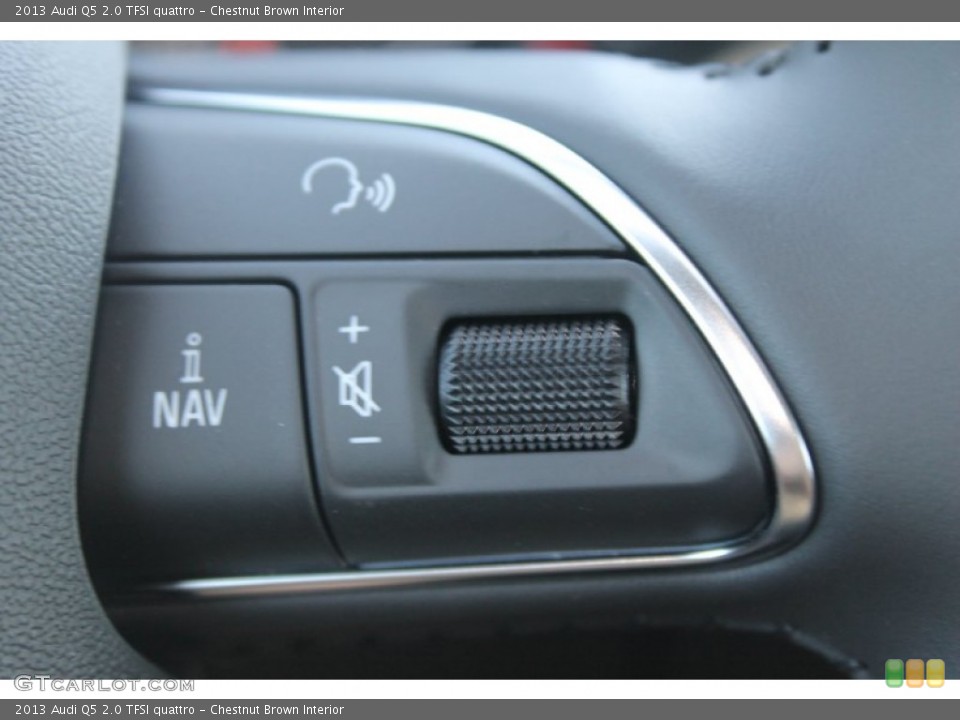 Chestnut Brown Interior Controls for the 2013 Audi Q5 2.0 TFSI quattro #82812375