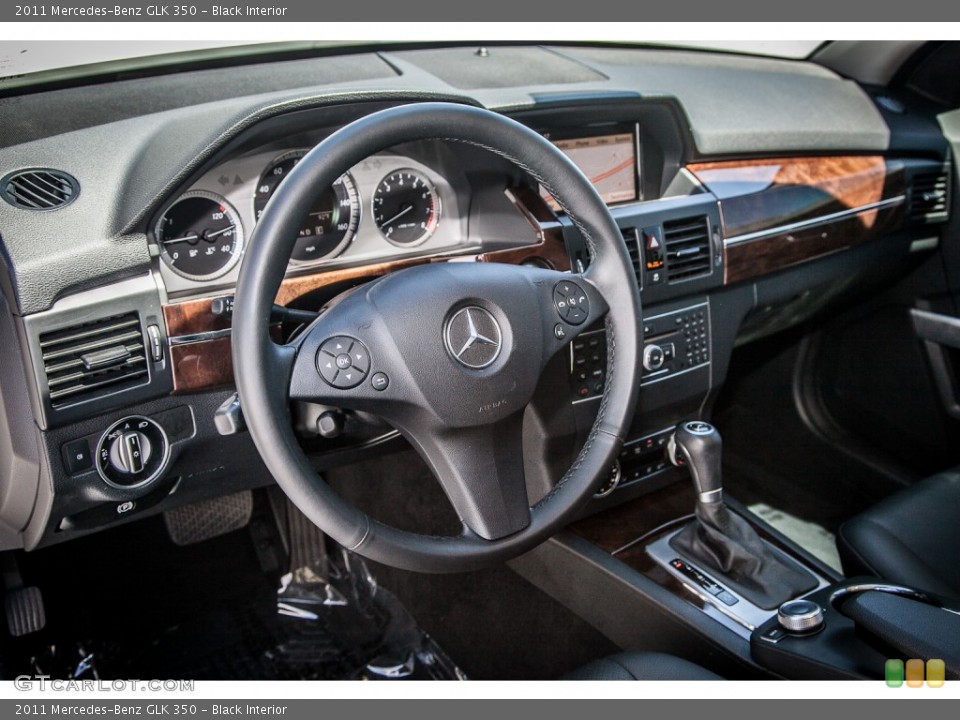 Black Interior Dashboard for the 2011 Mercedes-Benz GLK 350 #82812400