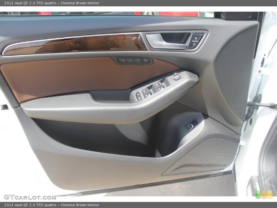 Chestnut Brown Interior Door Panel for the 2013 Audi Q5 2.0 TFSI quattro #82812808
