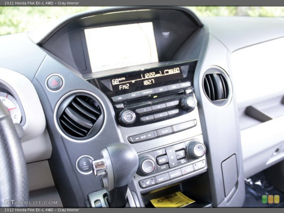 Gray Interior Controls for the 2012 Honda Pilot EX-L 4WD #82813564