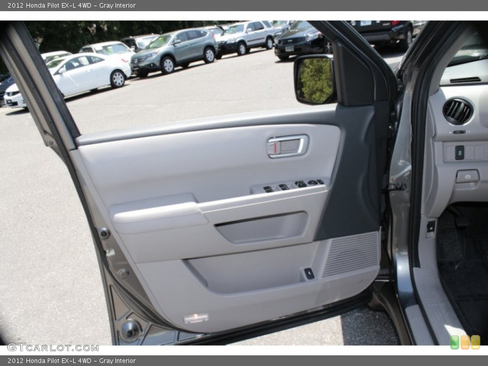 Gray Interior Door Panel for the 2012 Honda Pilot EX-L 4WD #82813641