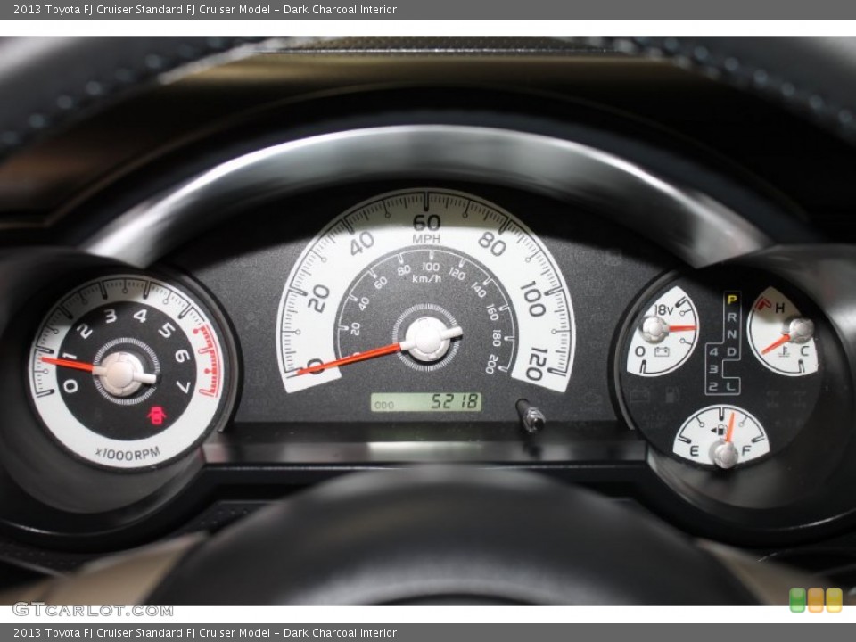 Dark Charcoal Interior Gauges for the 2013 Toyota FJ Cruiser  #82816493