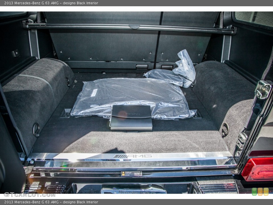designo Black Interior Trunk for the 2013 Mercedes-Benz G 63 AMG #82816741
