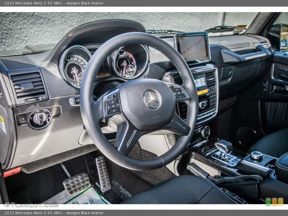 designo Black Interior Dashboard for the 2013 Mercedes-Benz G 63 AMG #82816785