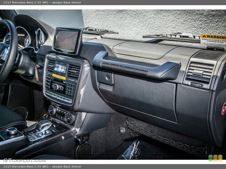 designo Black Interior Dashboard for the 2013 Mercedes-Benz G 63 AMG #82816883