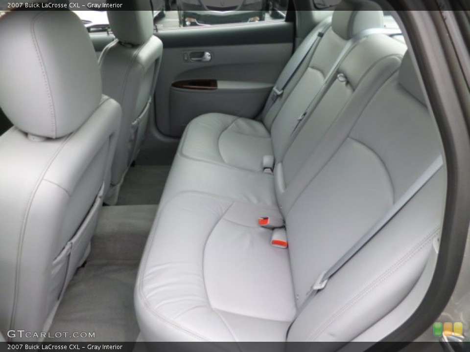 Gray Interior Rear Seat for the 2007 Buick LaCrosse CXL #82820416