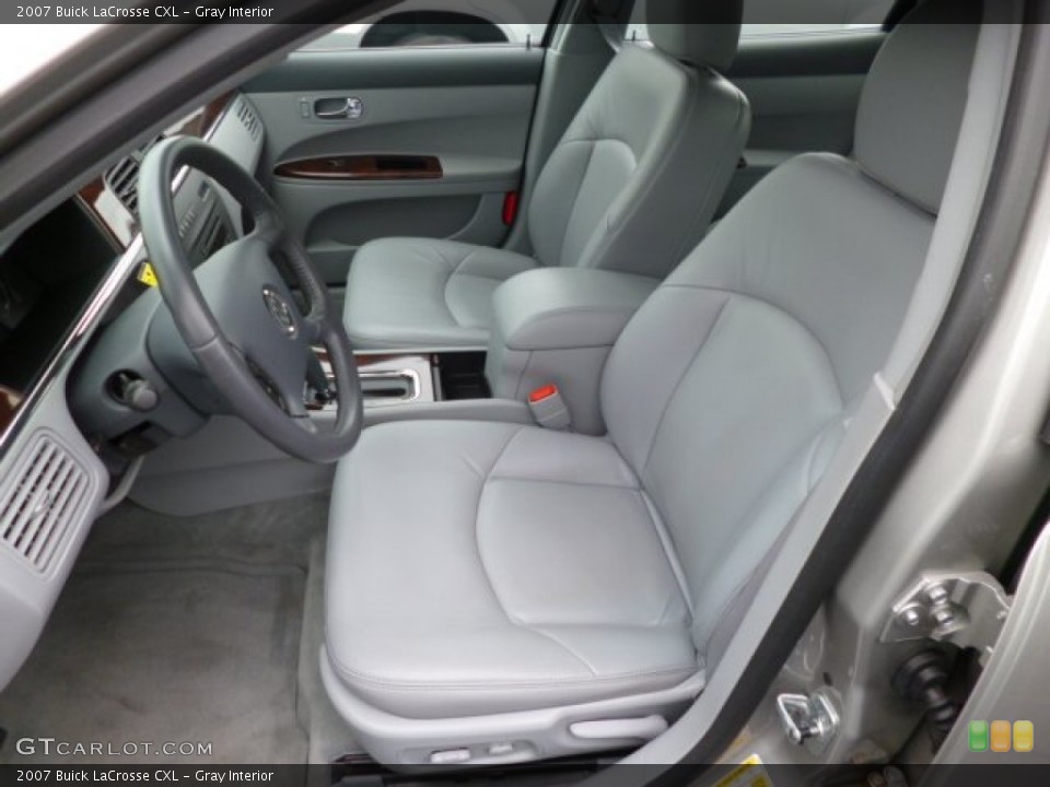 Gray Interior Front Seat for the 2007 Buick LaCrosse CXL #82820479
