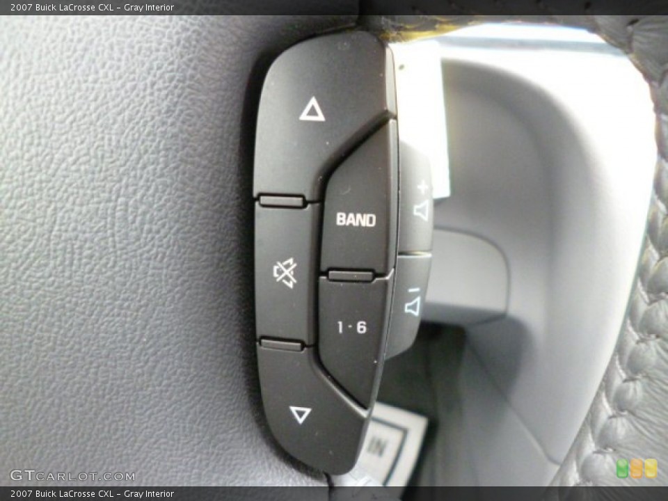 Gray Interior Controls for the 2007 Buick LaCrosse CXL #82820543