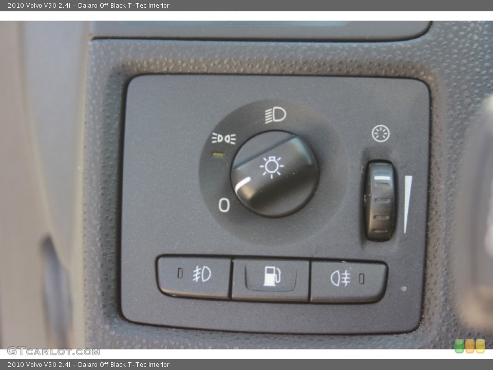 Dalaro Off Black T-Tec Interior Controls for the 2010 Volvo V50 2.4i #82822456