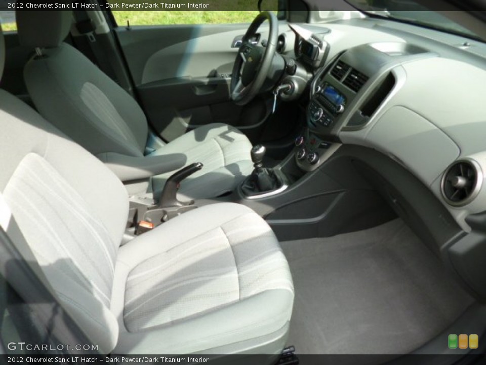 Dark Pewter/Dark Titanium Interior Photo for the 2012 Chevrolet Sonic LT Hatch #82822495