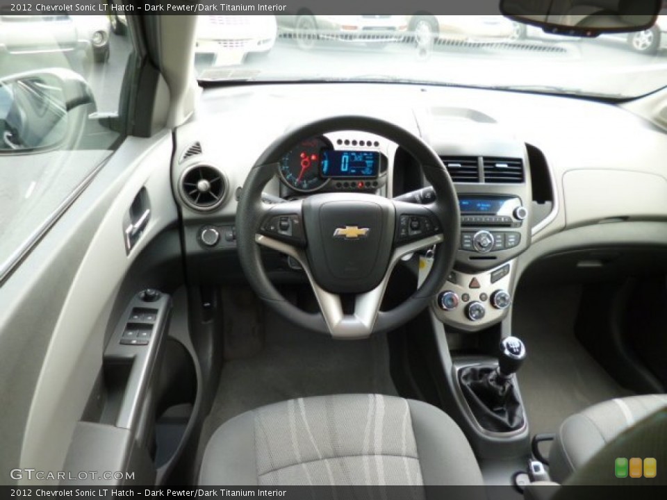 Dark Pewter/Dark Titanium Interior Dashboard for the 2012 Chevrolet Sonic LT Hatch #82822598