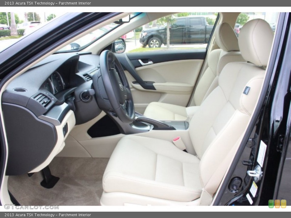 Parchment Interior Photo for the 2013 Acura TSX Technology #82825534