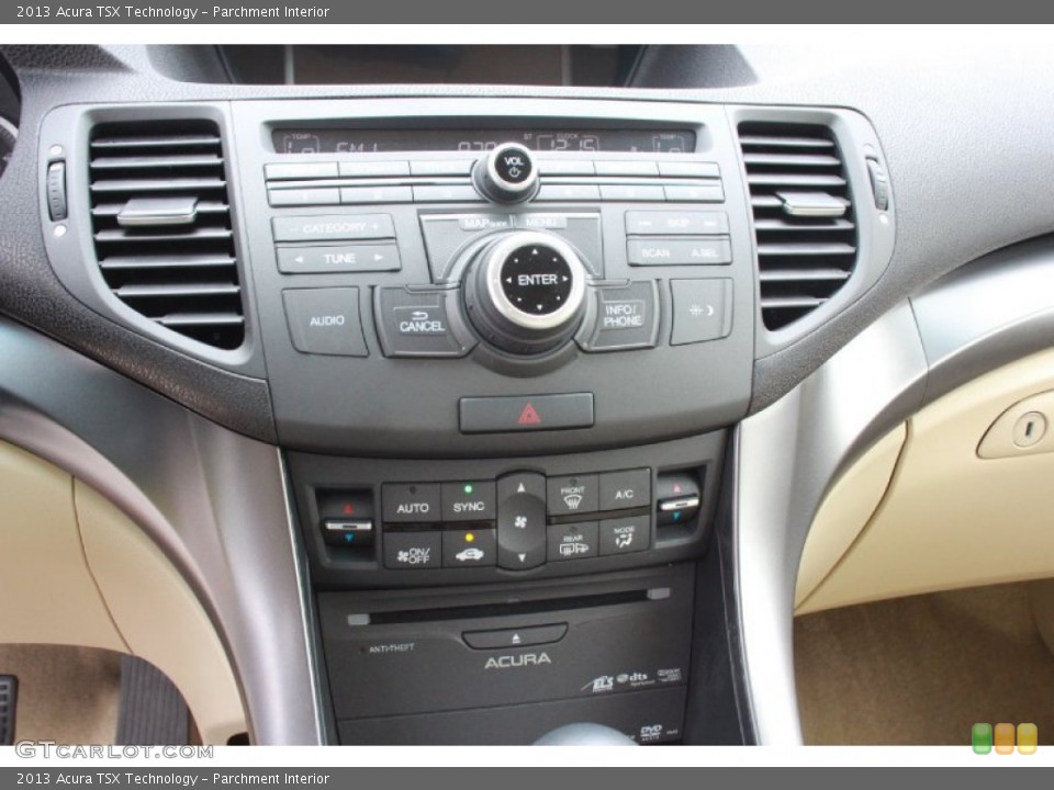 Parchment Interior Controls for the 2013 Acura TSX Technology #82825831
