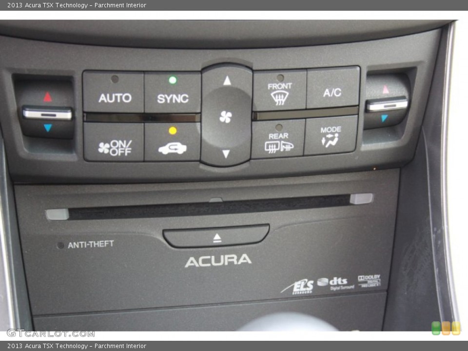 Parchment Interior Controls for the 2013 Acura TSX Technology #82825855