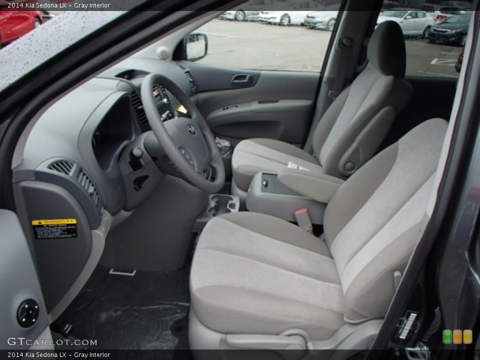 Gray Interior Front Seat for the 2014 Kia Sedona LX #82826950