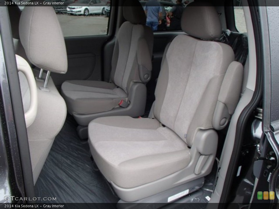 Gray Interior Rear Seat for the 2014 Kia Sedona LX #82826986