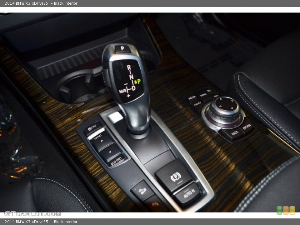 Black Interior Transmission for the 2014 BMW X3 xDrive35i #82827271
