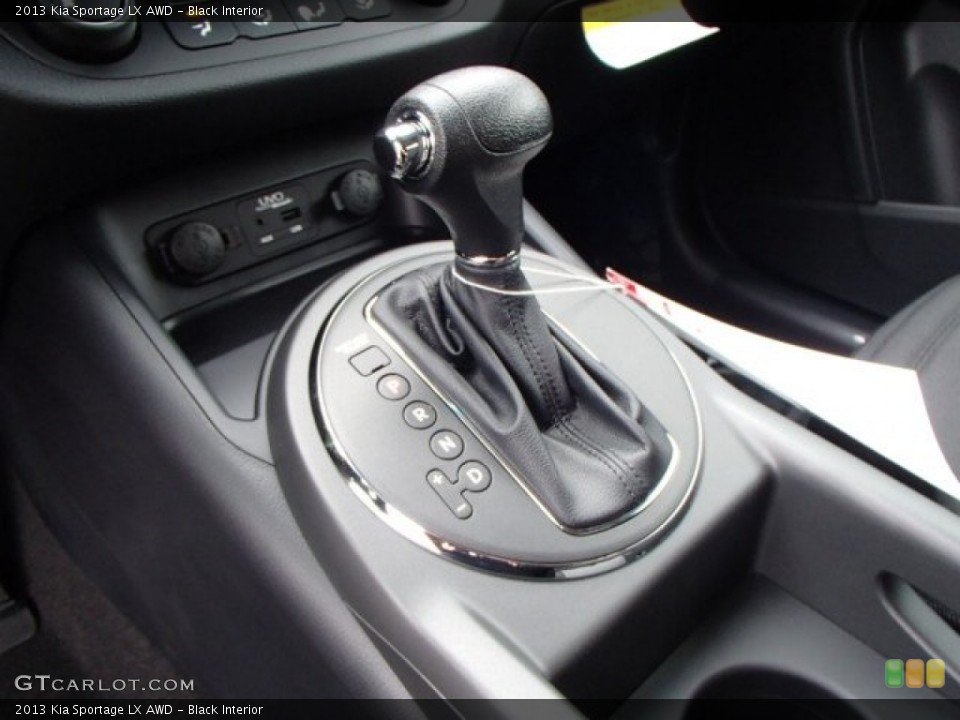 Black Interior Transmission for the 2013 Kia Sportage LX AWD #82828822