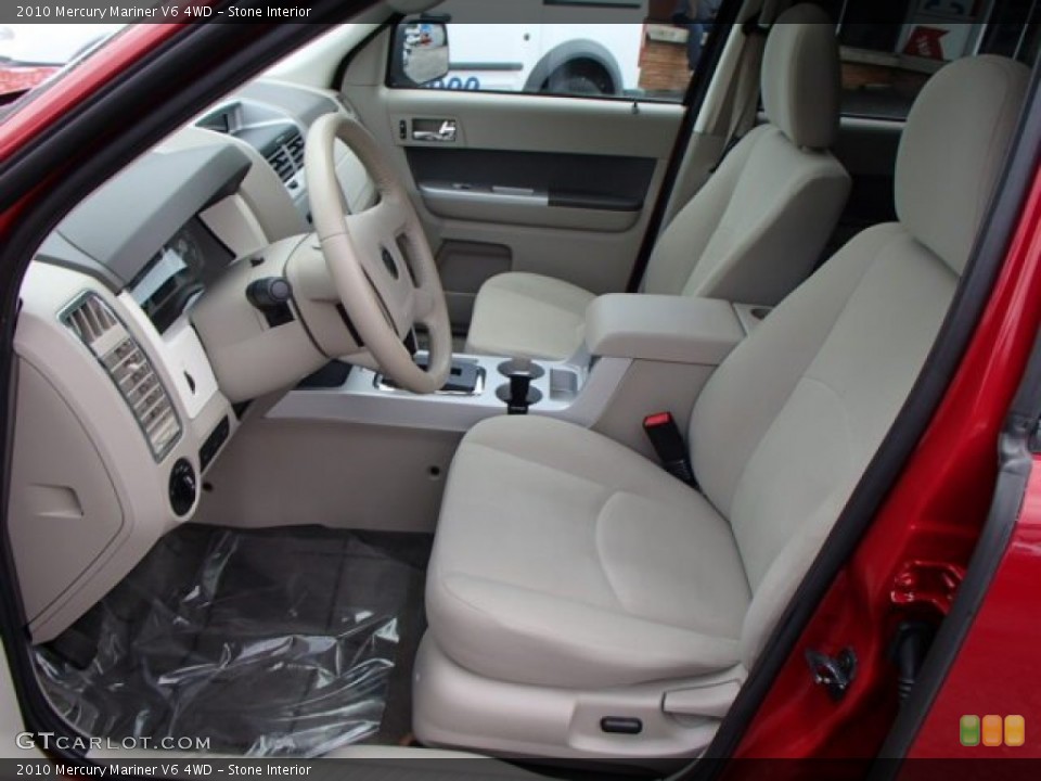 Stone Interior Photo for the 2010 Mercury Mariner V6 4WD #82830073