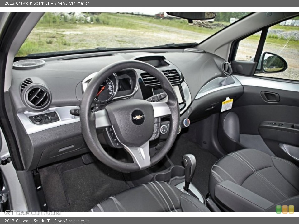 Silver/Silver Interior Dashboard for the 2013 Chevrolet Spark LT #82830721