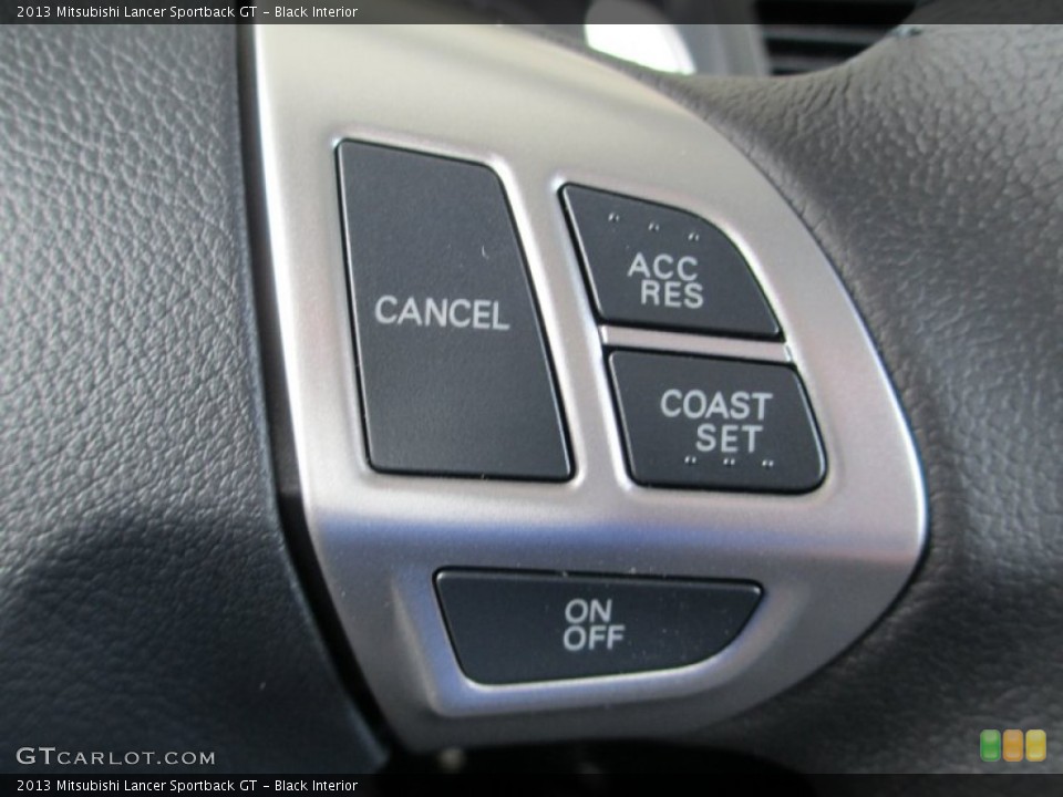 Black Interior Controls for the 2013 Mitsubishi Lancer Sportback GT #82831000