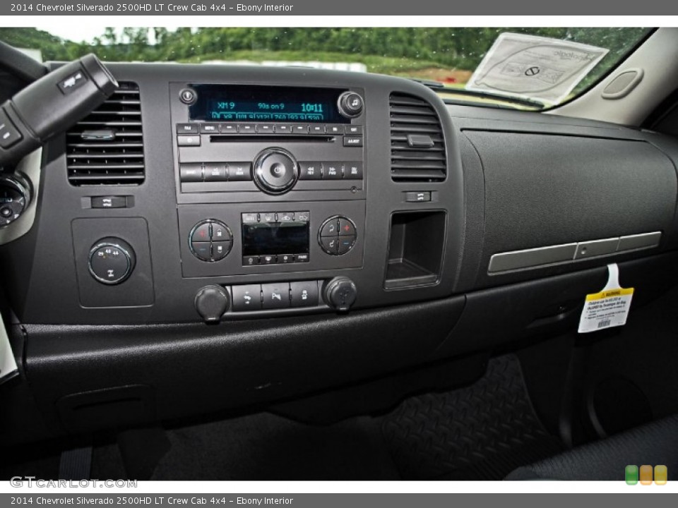 Ebony Interior Controls for the 2014 Chevrolet Silverado 2500HD LT Crew Cab 4x4 #82831435