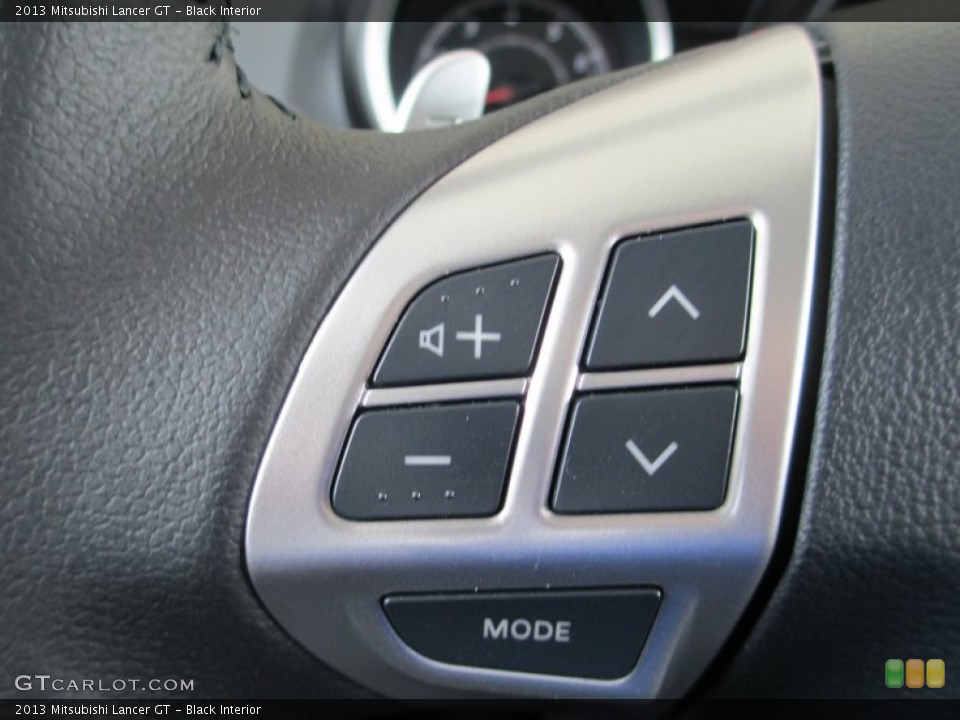 Black Interior Controls for the 2013 Mitsubishi Lancer GT #82832622